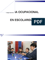 Terapia Ocupacional en Escolaridad