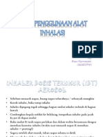 Penggunaan Inhaler