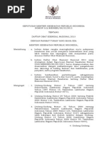 Download KMK No 312 Ttg Daftar Obat Esensial Nasional 2013 by krisnascribd SN191568552 doc pdf