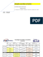 Horario V 05 Fev 13