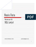 SQLLanjut (Data Base) PDF