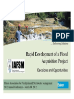 1A - Rapid Deployment of A Floood Acquisition Project