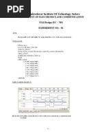 9 Experiment of Vlsi