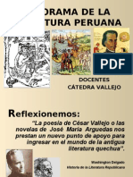 Panorama de La Literatura Peruana