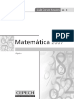 Algebra Cepech2007