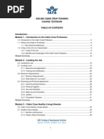 TALG51 Airline Cabin Crew Training TOC