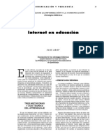 Adell Internet Educacion