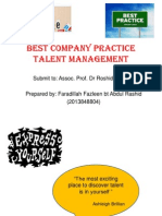 8) Talent Management Best Practices