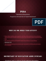 Pisa International Standardized Tests