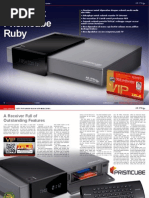 Ab Ipbox Prismcube Ruby: Receiver Satelit HDTV PVR Dengan Media Center Laporan Uji