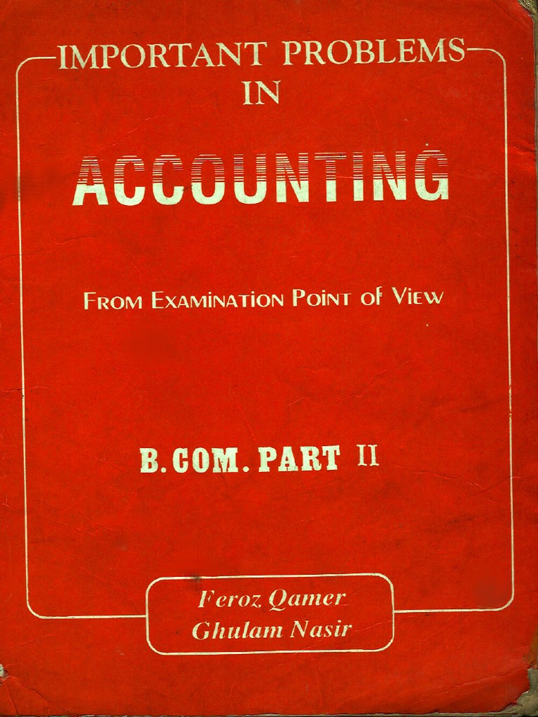 Advanced Accounting Principles Guide | PDF