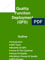 Quality Function Deployment (QFD)