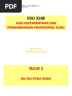 Peringkat Perkembangan Guru
