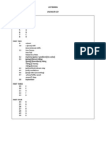 CB Fce Reading Key