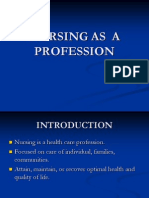 Nursing As Profession