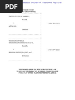 Download USA v Apple AAPL motion to stay monitorship by Roger Parloff SN191635288 doc pdf