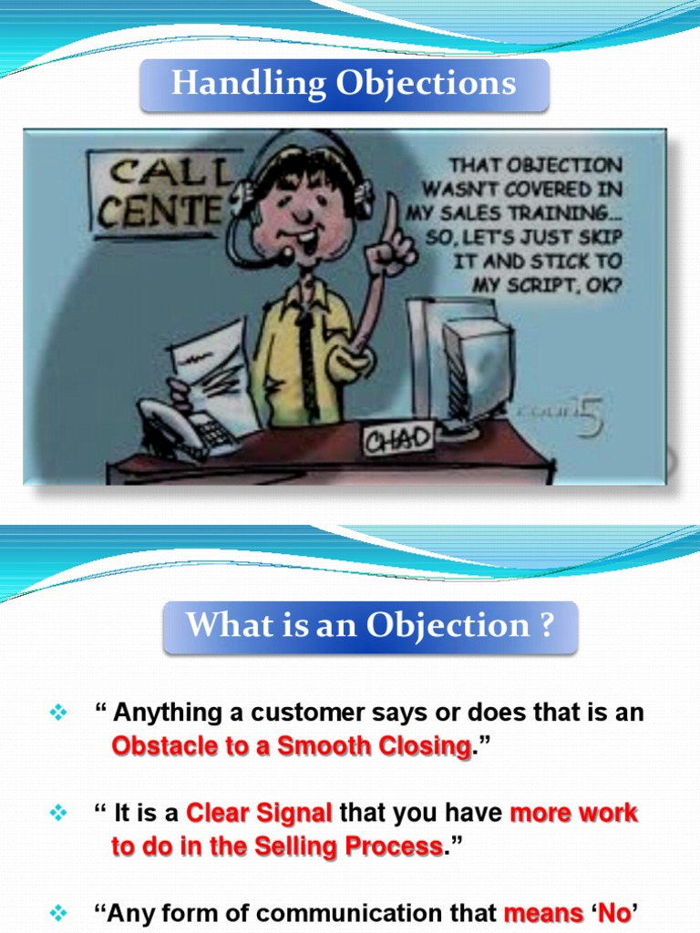 Effective Objection Handling in Sales | PDF | Perception | Communication