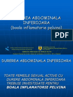 19 Durerea Abdominala Inferioara