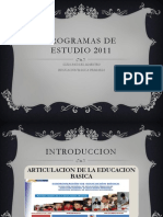 Programas de Estudio 1o 2011