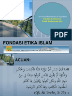 Fondasi Etika Islam