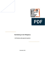 Red-Baiting in The Philippines: - Civil Society Under General Suspicion