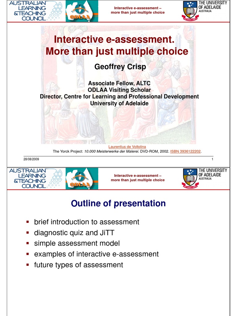 Interactive E-Assessment | PDF | Computing | Software