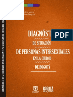 Diagnóstico de La Situación de Personas Intersexuales en La Ciudad de Bogotá