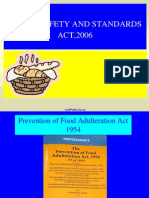 Food Adulteration and Food Safety