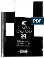 Ciornii, Ion - Limba Romana. Indreptar Fonetic Si Gramatical, 1991