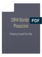 OSHA and Standard Precuations 2012