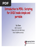 Perl Scripting