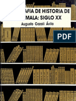 Cazali Avila - Bibliografia de Guatemala XX