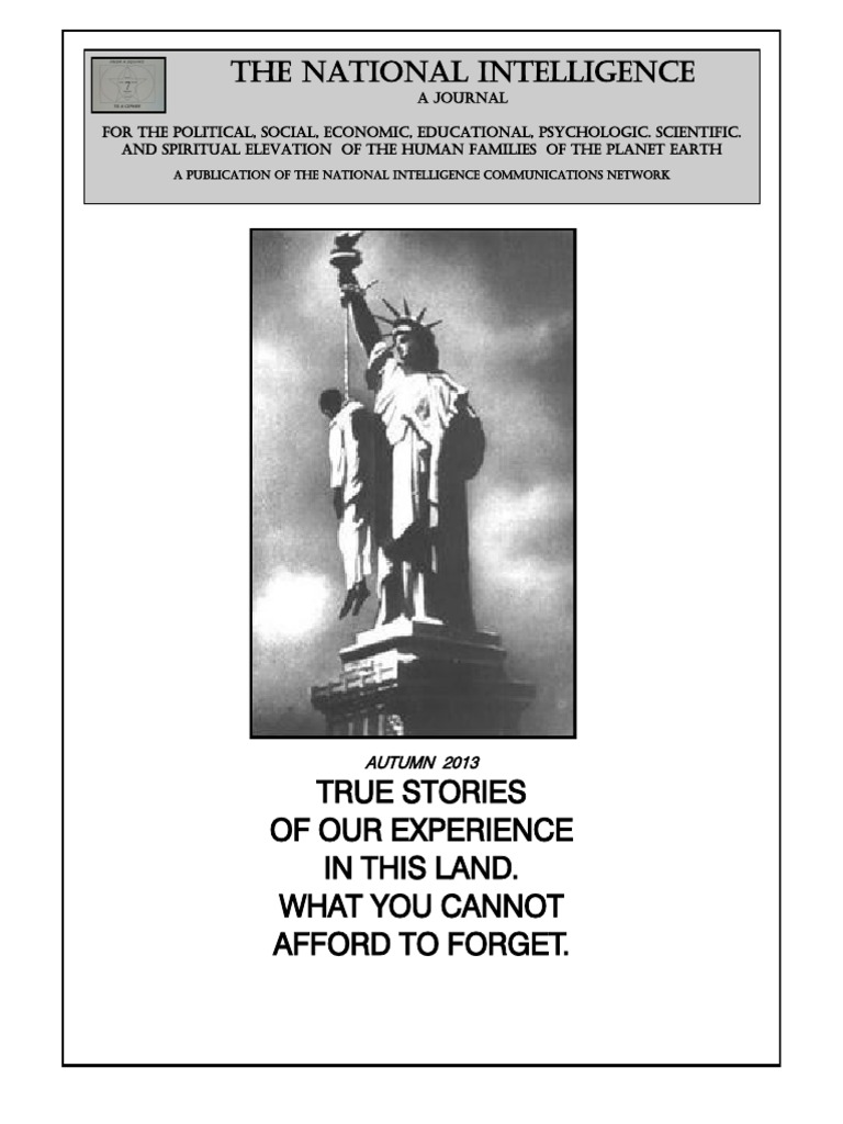 The National Intelligence - November 2013 | Ku Klux Klan (100 views)