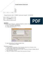 Fungsi Replace Pada Excel