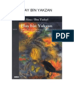 111-Hay Bin Yakzan (Ibn Sina-Ibn Tufeyl (Yaltkaya-Babanzade) (2010) PDF