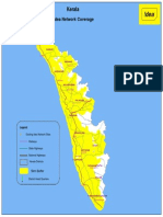 Idea Network Coverage Map of Kerala