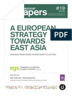 A European Strategy Towards East Asia: Moving From Good Intentions To Action (2013)