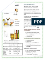 drink smart handout