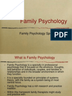 Family Psychology Specialty Council 2012