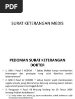 Surat Keterangan Medis Cabidut