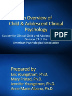 Society For Clinical Child and Adolescent Psychology, Division 53 of The American Psychological Association