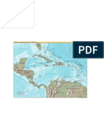 maps of the world - central america