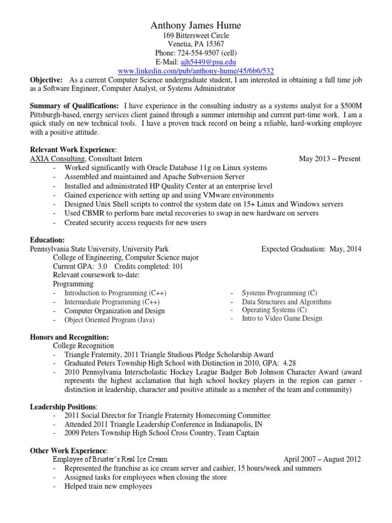 My Resume | PDF