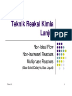 Teknik Kimia Lanjut: RTD dan Model Reaktor Non-Ideal