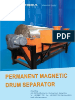 Permanent Magnetic Drum Separator