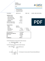 Isolator Calculation - Cooling Water Pump DMT100-320