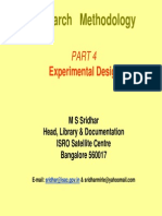 4 Experimental Design