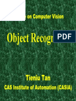Object Recognition: Course On Computer Vision