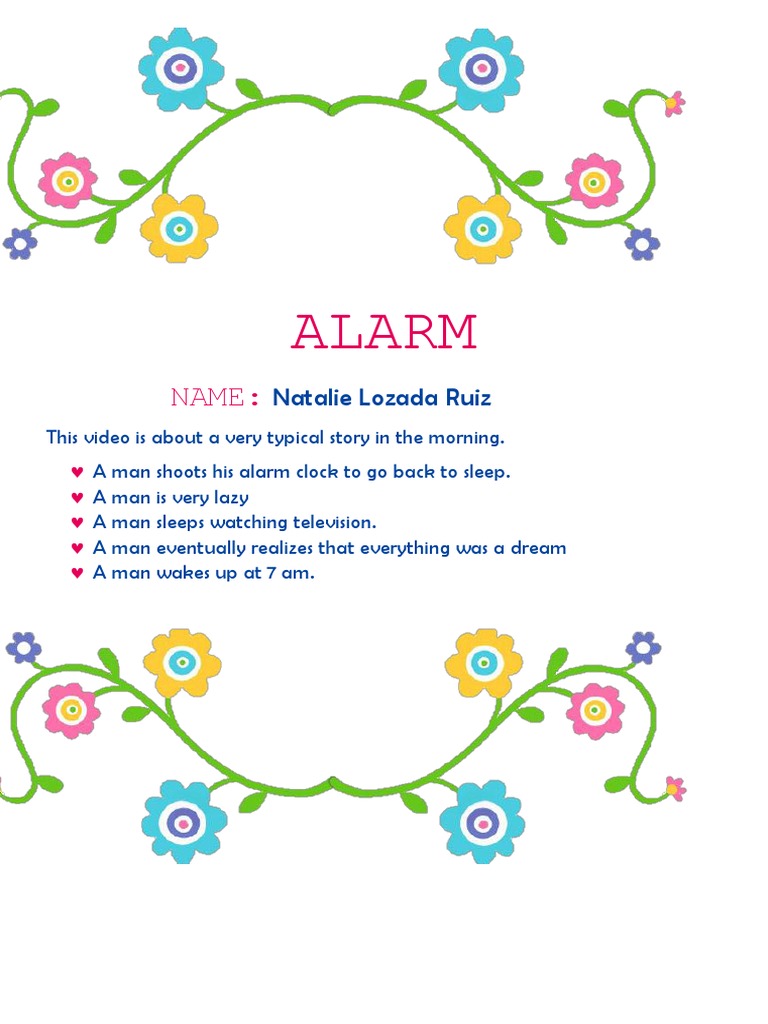 Alarm | PDF