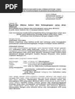 Surat Permohoan Audiensi Bupati